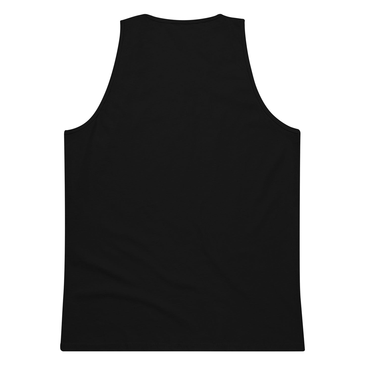 Embroidered Monogram Tank Top, Black