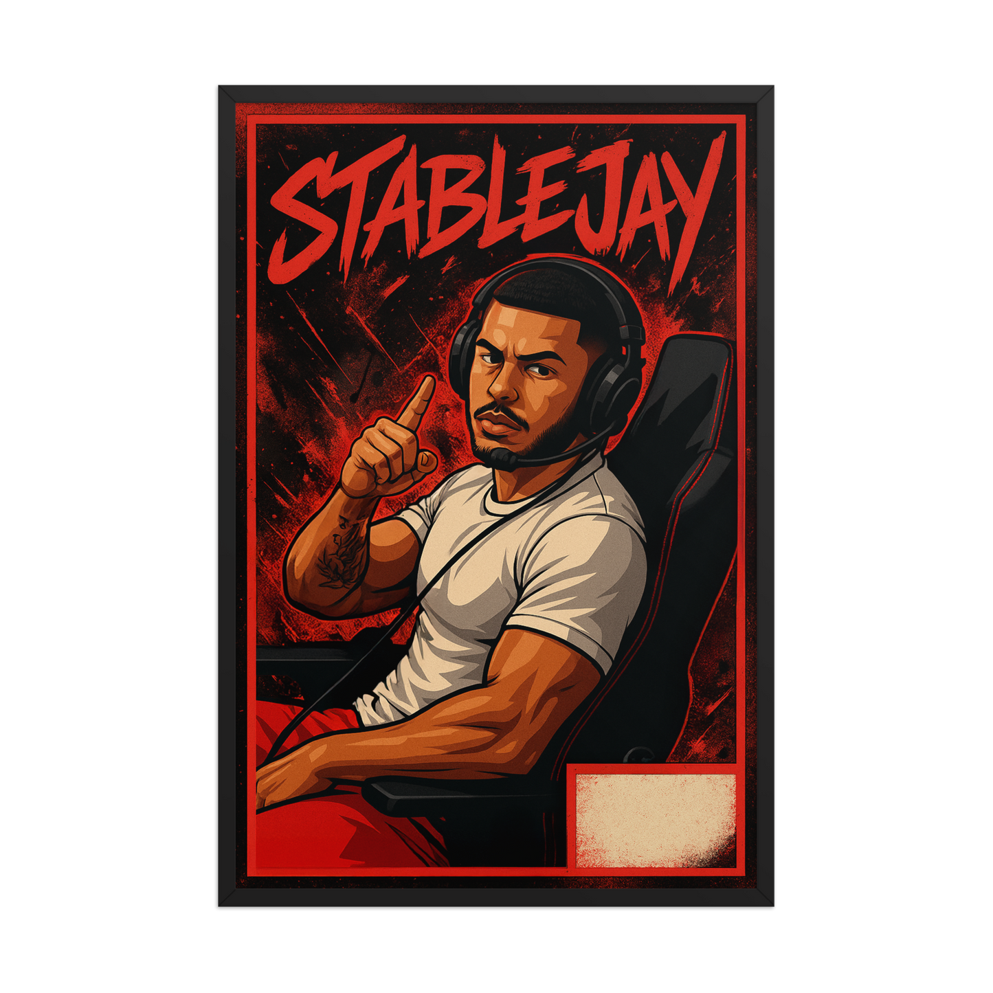Limited Edition Signed Stablejay Print, 24x36"