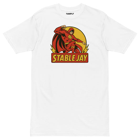 Superhero Tee, White