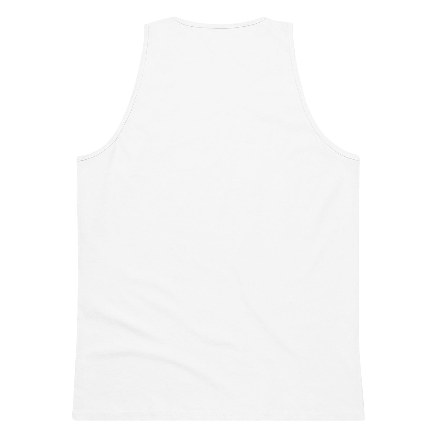 Embroidered Monogram Tank Top, White